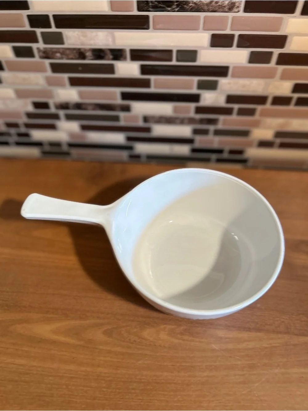 Corningware white saucepan